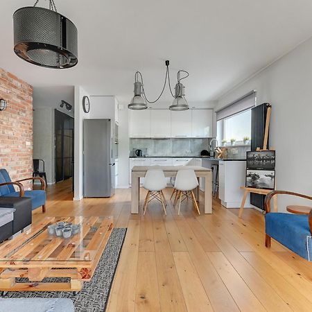 Ferienwohnung Platinium Kartuska Modern Danzig Exterior foto