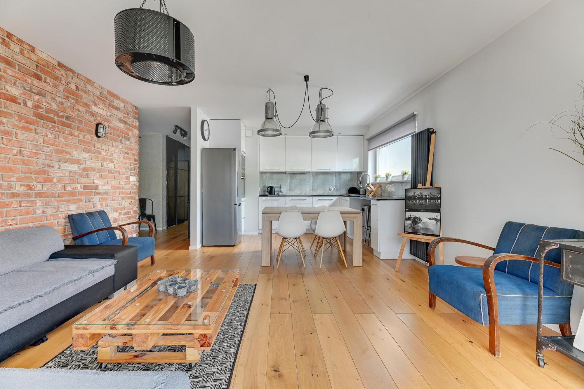 Ferienwohnung Platinium Kartuska Modern Danzig Exterior foto