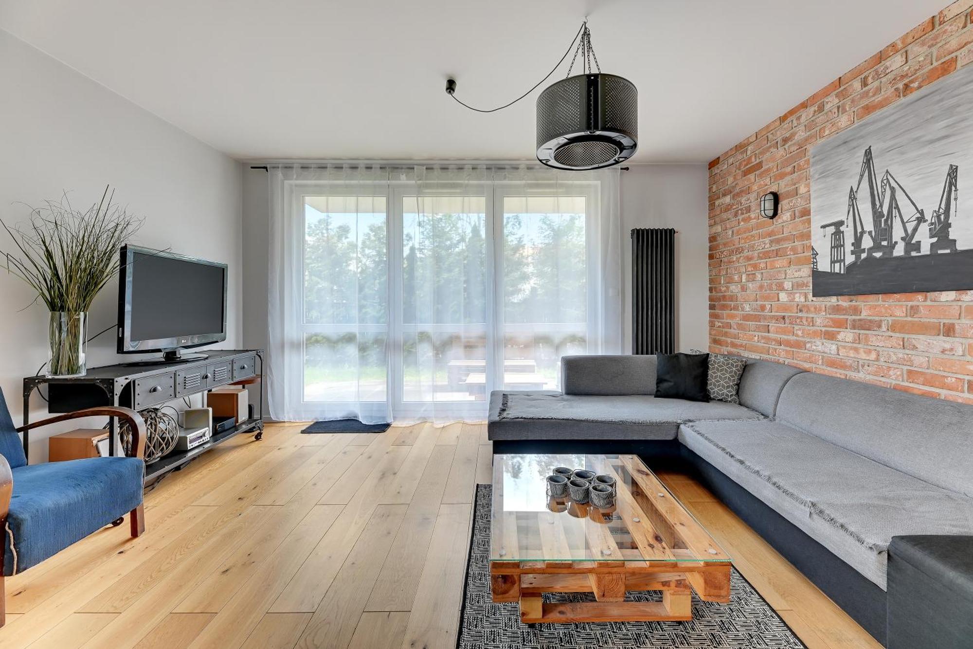 Ferienwohnung Platinium Kartuska Modern Danzig Exterior foto