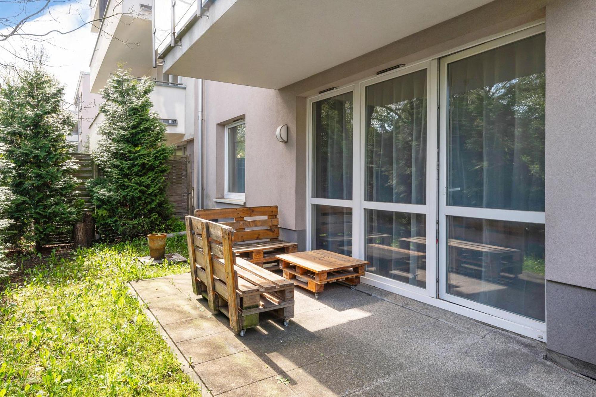 Ferienwohnung Platinium Kartuska Modern Danzig Exterior foto